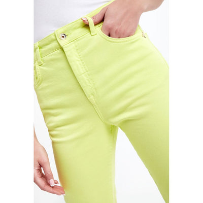 Patrizia Pepe Green Cotton Jeans & Pant