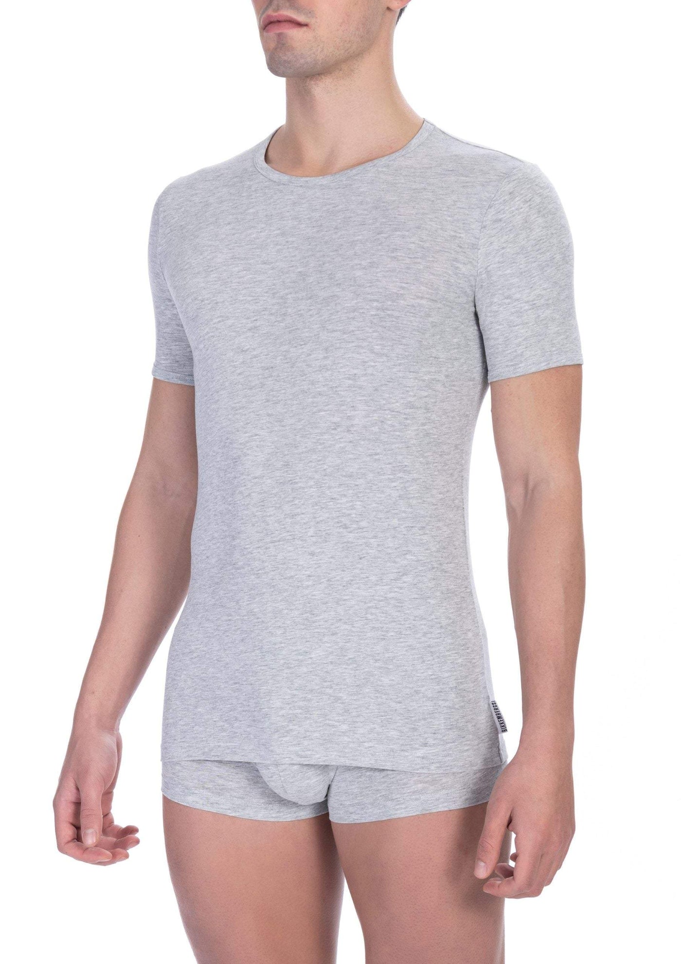 Bikkembergs Gray Cotton T-Shirt #men, Bikkembergs, feed-1, Gray, L, M, S, T-Shirts - Men - Clothing, XL at SEYMAYKA
