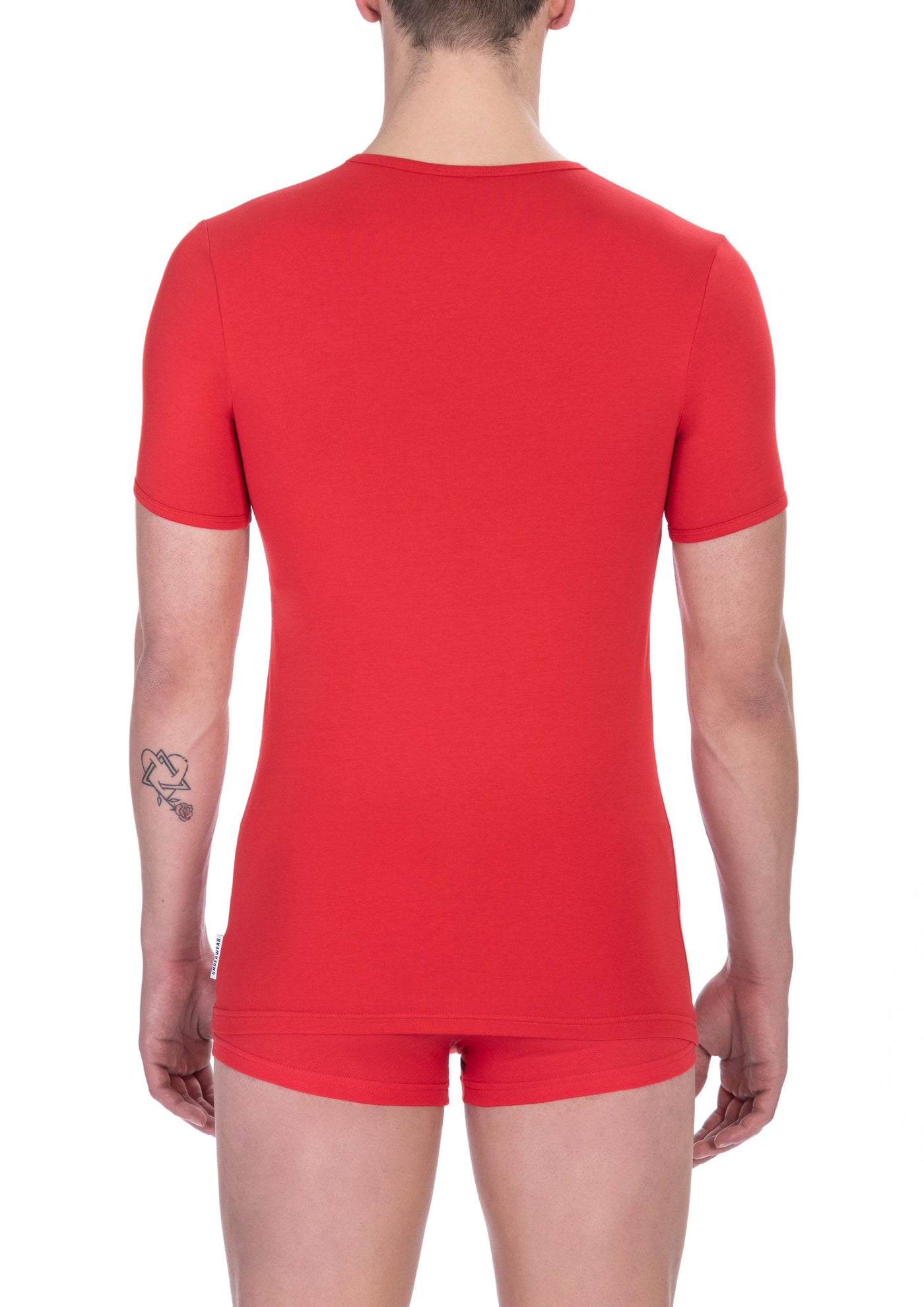 Bikkembergs Red Cotton T-Shirt