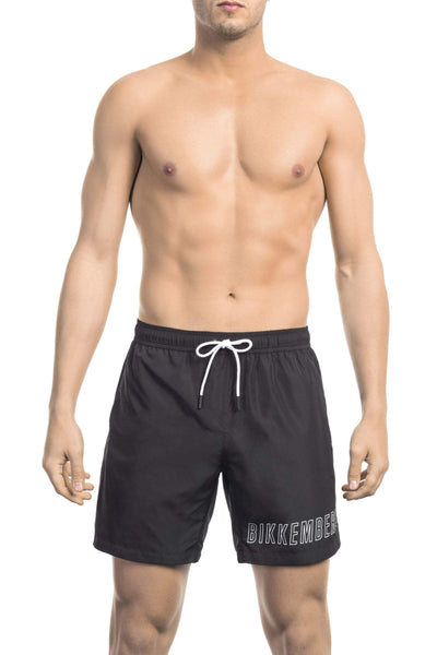 Bikkembergs Black Polyester Swimwear #men, Bikkembergs, Black, feed-1, L, M, S, Swimwear - Men - Clothing, XL at SEYMAYKA