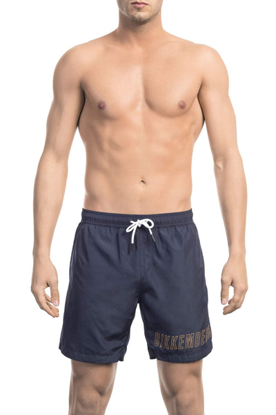 Bikkembergs Blue Polyester Swimwear #men, Bikkembergs, Blue, feed-1, L, M, S, Swimwear - Men - Clothing, XL at SEYMAYKA