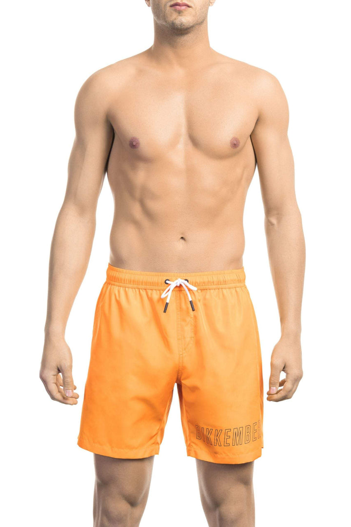 Bikkembergs Orange Polyester Swimwear #men, Bikkembergs, feed-1, L, M, Orange, Swimwear - Men - Clothing, XL at SEYMAYKA