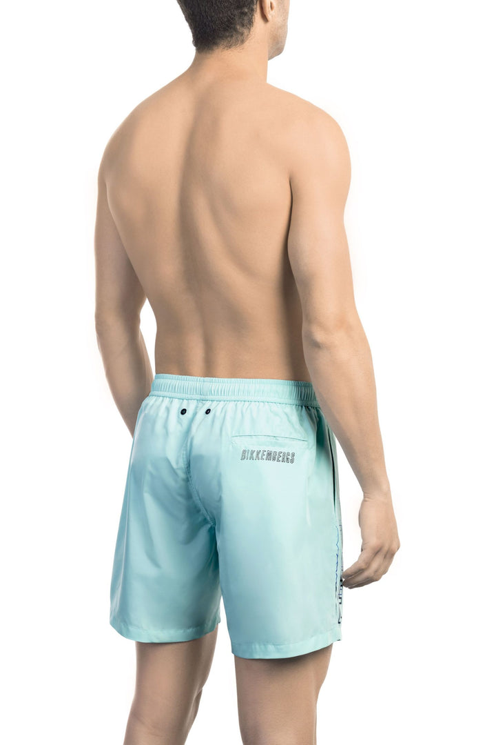 Bikkembergs Light-blue Polyester Swimwear
