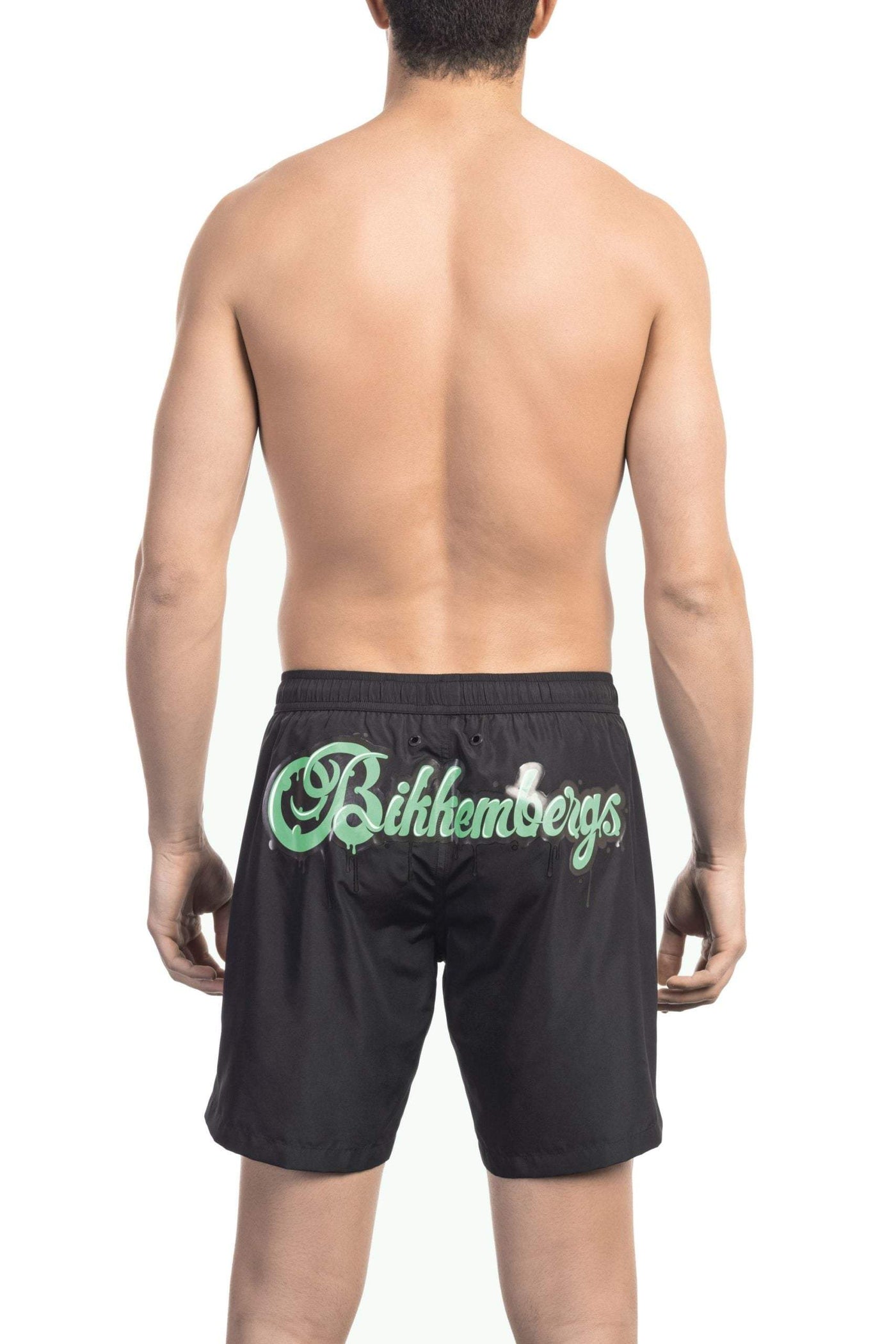 Bikkembergs Black Polyester Swimwear #men, Bikkembergs, Black, feed-1, L, M, S, Swimwear - Men - Clothing at SEYMAYKA