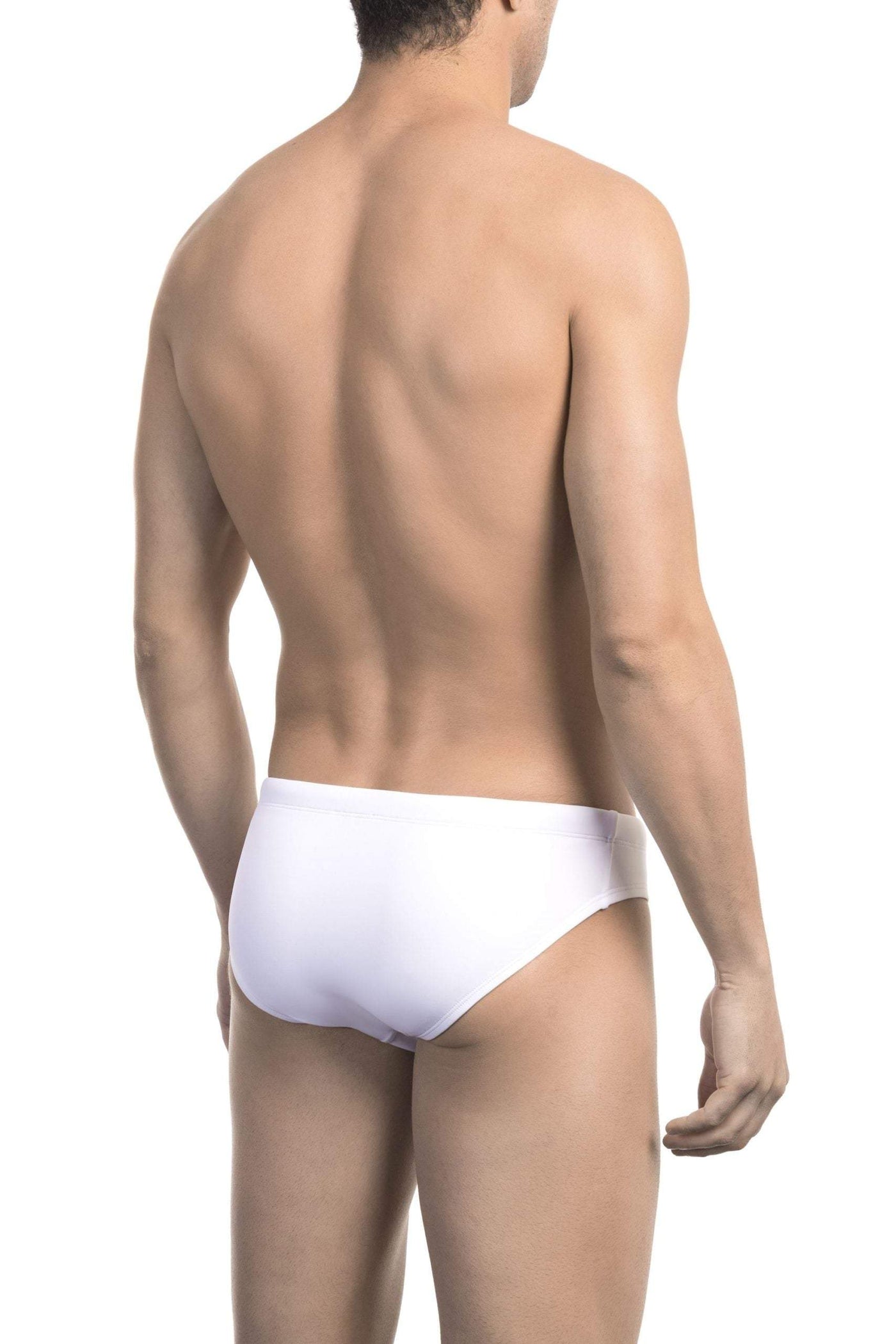 Bikkembergs White Polyamide Swimwear #men, Bikkembergs, feed-1, M, Swimwear - Men - Clothing, White, XL, XXL at SEYMAYKA