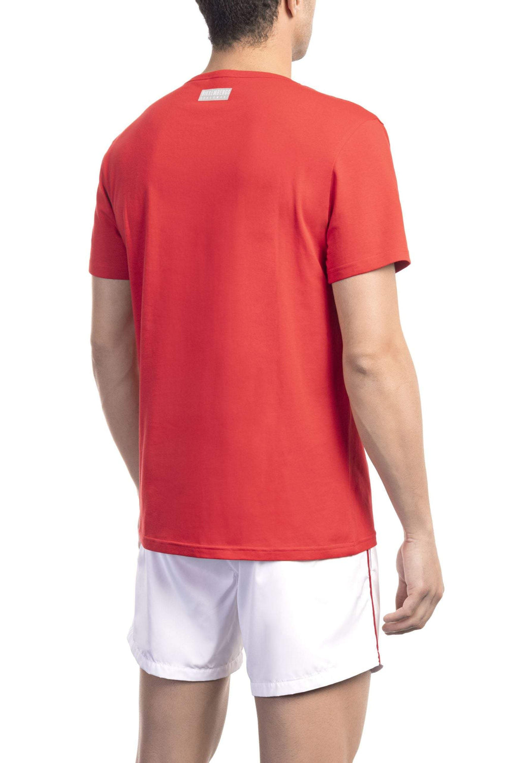 Bikkembergs Red Cotton T-Shirt #men, Bikkembergs, feed-1, L, M, Red, S, T-Shirts - Men - Clothing, XL, XXL at SEYMAYKA