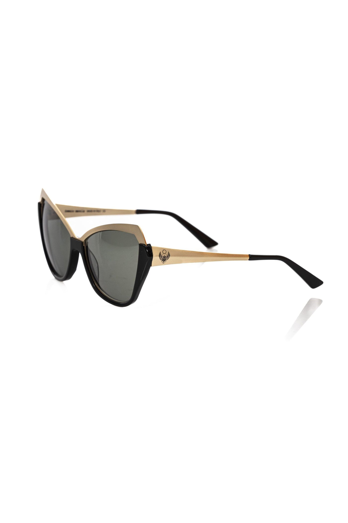Frankie Morello Black Acetate Sunglasses