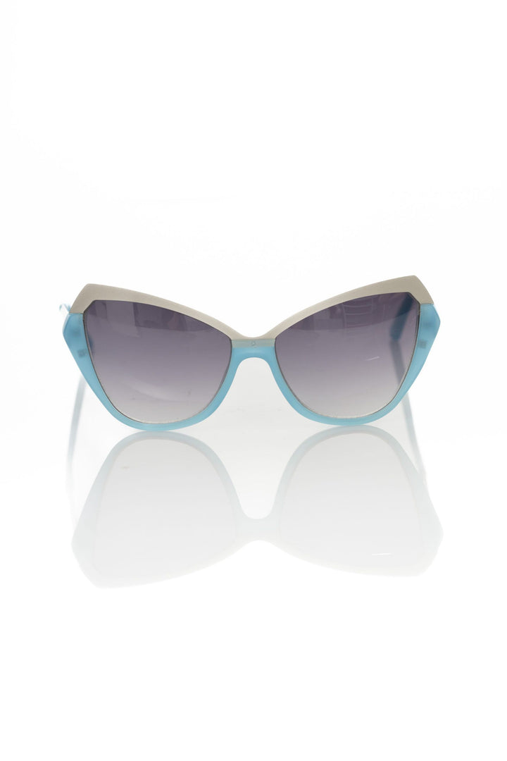 Frankie Morello Light Blue Acetate Sunglasses