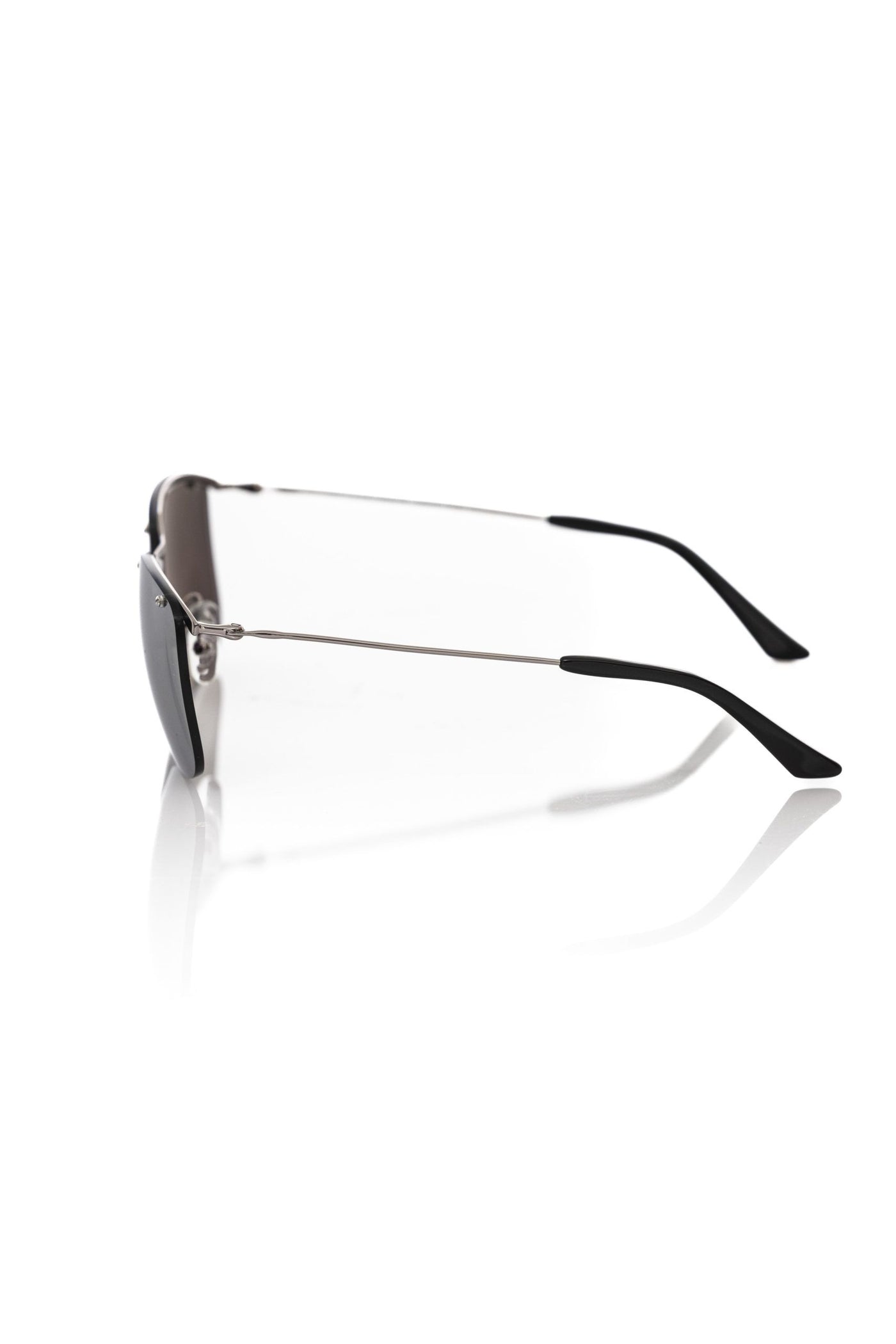Frankie Morello Silver Metallic Fibre Sunglasses
