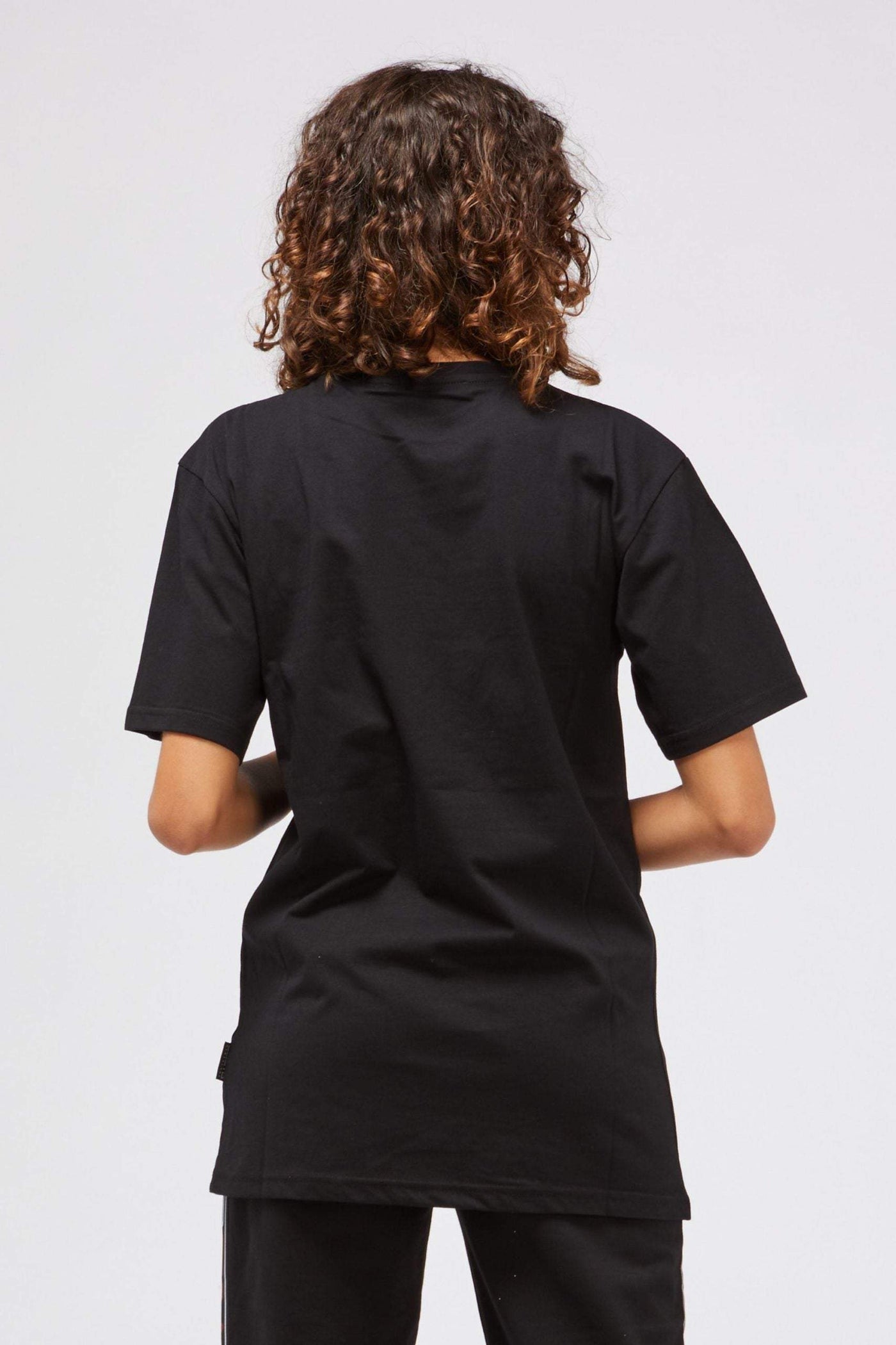 Custo Barcelona Black Cotton Tops & T-Shirt Black, Custo Barcelona, feed-1, M, S, Tops & T-Shirts - Women - Clothing at SEYMAYKA