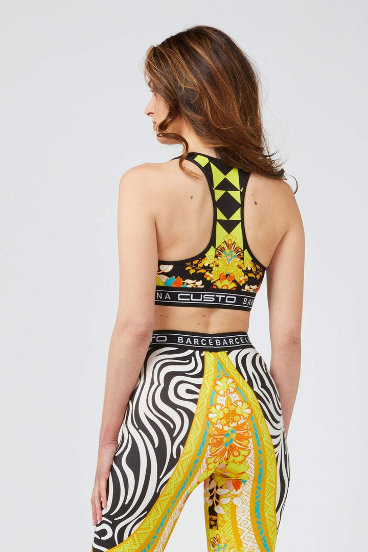 Custo Barcelona Yellow Polyamide Tops & T-Shirt Custo Barcelona, feed-1, L, M, S, Tops & T-Shirts - Women - Clothing, Yellow at SEYMAYKA