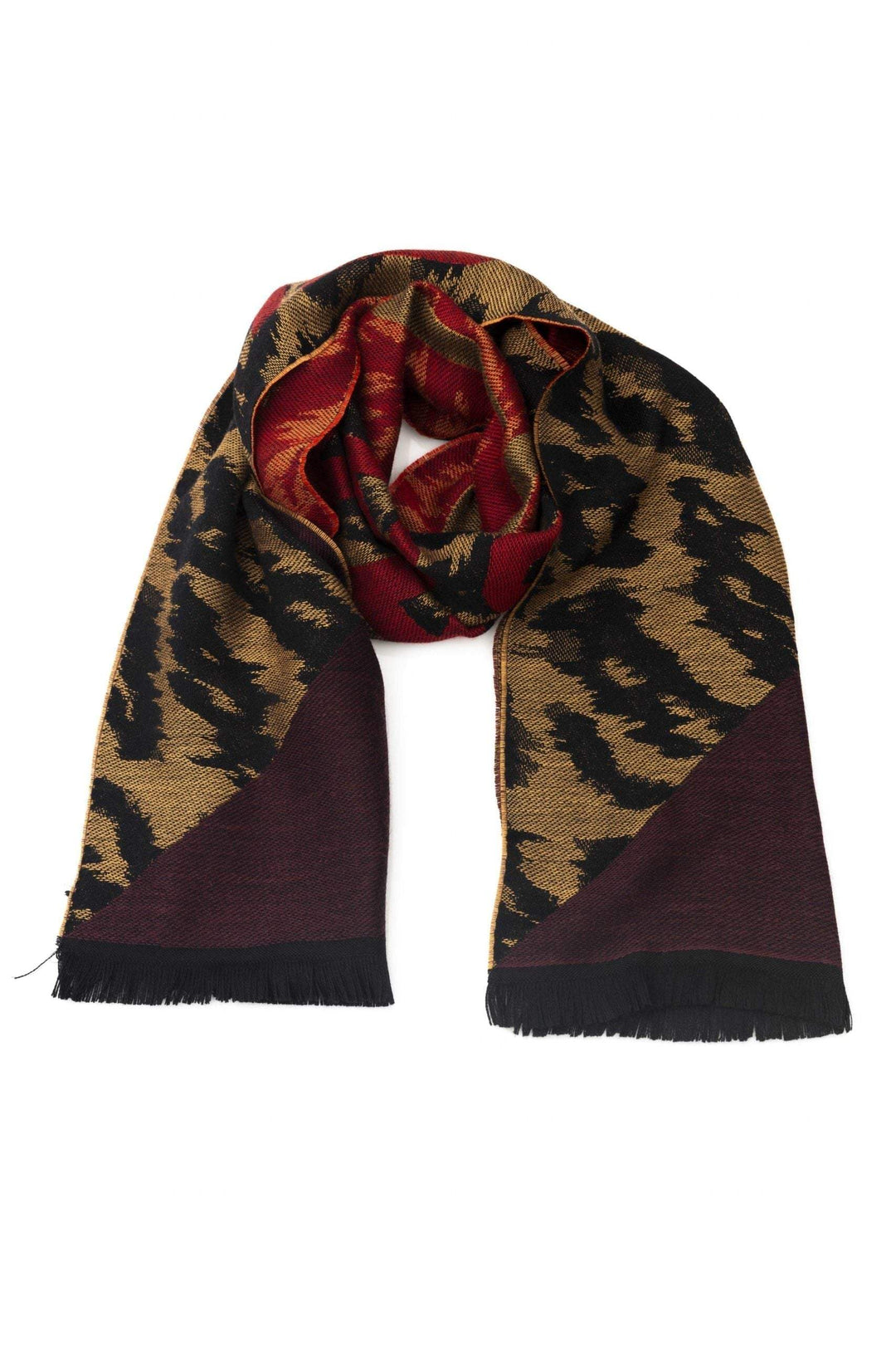 Cavalli Class Brown Wool Scarf #men, Brown, Cavalli Class, feed-1, Scarves - Men - Accessories at SEYMAYKA