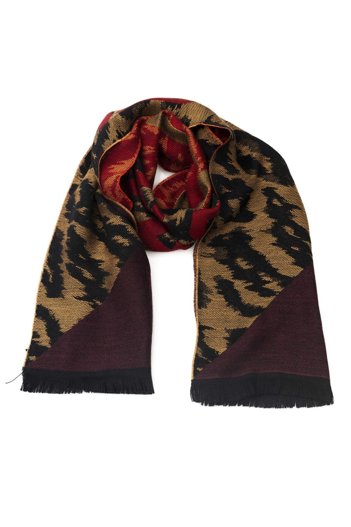 Cavalli Class Brown Wool Scarf #men, Brown, Cavalli Class, feed-1, Scarves - Men - Accessories at SEYMAYKA