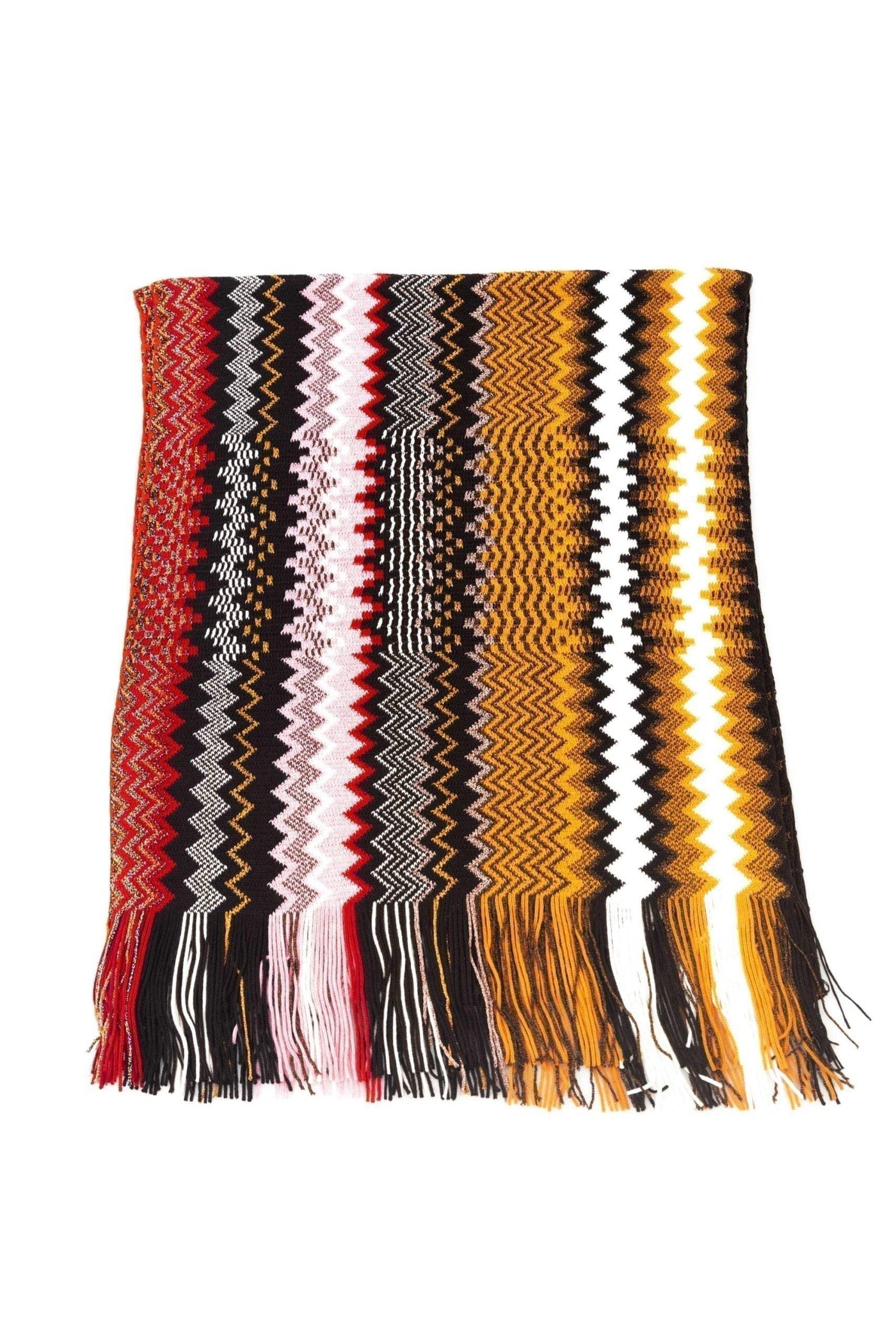 Missoni Multicolor Wool Scarf feed-1, Missoni, Multicolor, Scarves - Women - Accessories at SEYMAYKA
