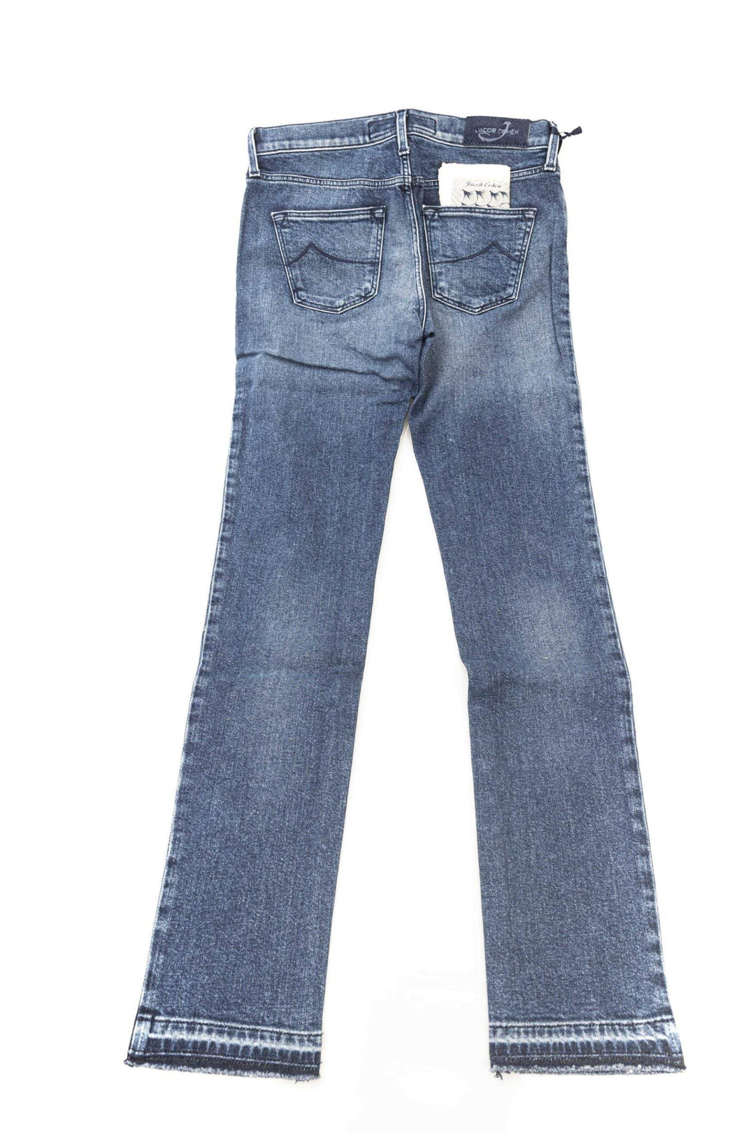 Jacob Cohen Blue Cotton Jeans & Pant Blue, feed-1, Jacob Cohen, Jeans & Pants - Women - Clothing, W26 | IT40, W27 | IT41, W28 | IT42, W29 | IT43, W30 | IT44, W31 | IT45 at SEYMAYKA