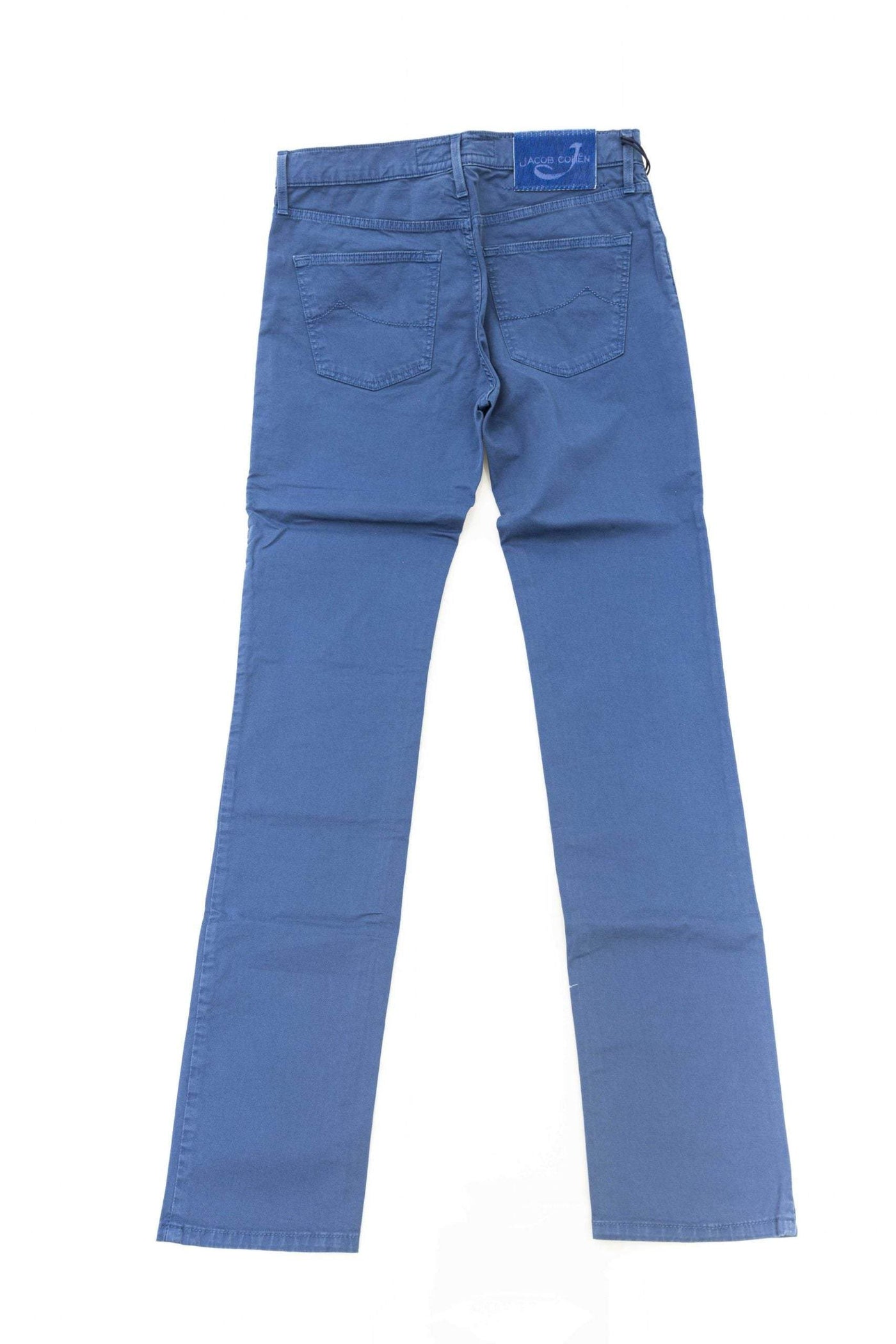 Jacob Cohen Blue Cotton Jeans & Pant Blue, feed-1, Jacob Cohen, Jeans & Pants - Women - Clothing, W24, W25 | IT39, W27 | IT41, W29 | IT43 at SEYMAYKA