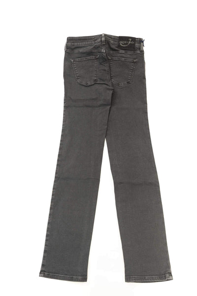 Jacob Cohen Black Cotton Jeans & Pant Black, feed-1, Jacob Cohen, Jeans & Pants - Women - Clothing, W25 | IT39, W26 | IT40, W27 | IT41, W28 | IT42, W29 | IT43, W30 | IT44, W31 | IT45, W32 | IT46 at SEYMAYKA