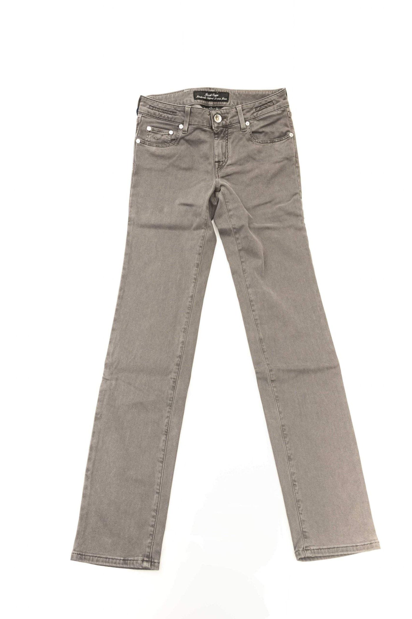 Jacob Cohen Gray Modal Jeans & Pant feed-1, Gray, Jacob Cohen, Jeans & Pants - Women - Clothing, W25 | IT39, W26 | IT40, W27 | IT41, W28 | IT42, W29 | IT43, W30 | IT44, W31 | IT45, W32 | IT46 at SEYMAYKA