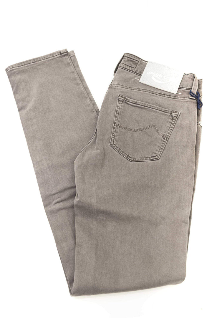 Jacob Cohen Gray Modal Jeans & Pant feed-1, Gray, Jacob Cohen, Jeans & Pants - Women - Clothing, W25 | IT39, W26 | IT40, W27 | IT41, W28 | IT42, W29 | IT43, W30 | IT44, W31 | IT45, W32 | IT46 at SEYMAYKA