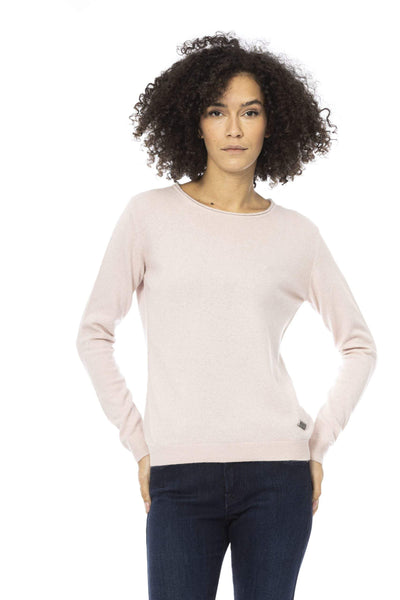 Baldinini Trend Pink Wool Sweater Baldinini Trend, feed-1, L, M, Pink, S, Sweaters - Women - Clothing, XL at SEYMAYKA