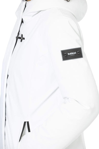 Baldinini Trend White Polyester Jackets & Coat Baldinini Trend, feed-1, Jackets & Coats - Women - Clothing, L, M, White, XL, XXL at SEYMAYKA