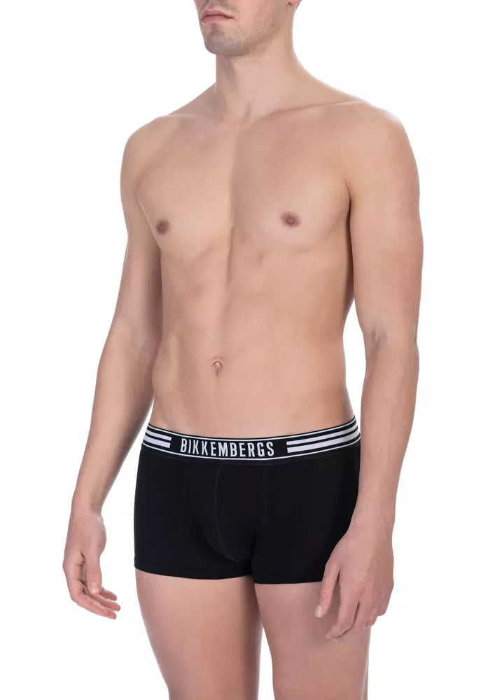 Bikkembergs Black Cotton Underwear