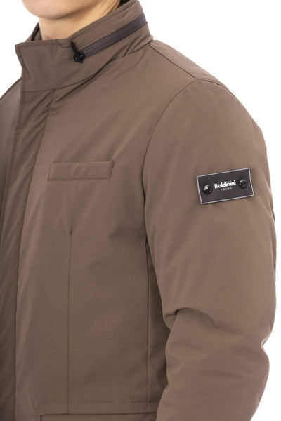 Baldinini Trend Beige Polyester Jacket #men, 3XL, Baldinini Trend, Beige, feed-1, Jackets - Men - Clothing, L, M, S, XL, XXL at SEYMAYKA