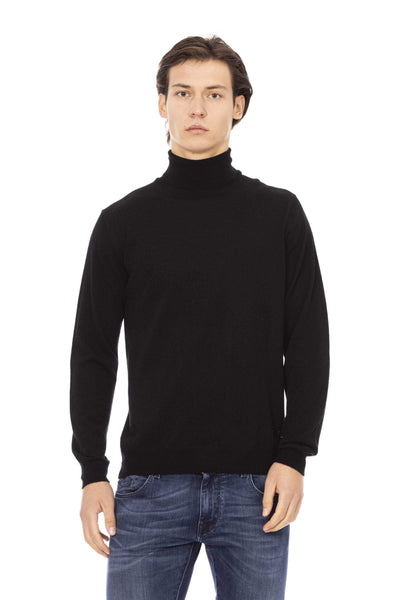 Baldinini Trend Black Sweater #men, Baldinini Trend, Black, feed-1, L, M, S, Sweaters - Men - Clothing, XL, XXL at SEYMAYKA