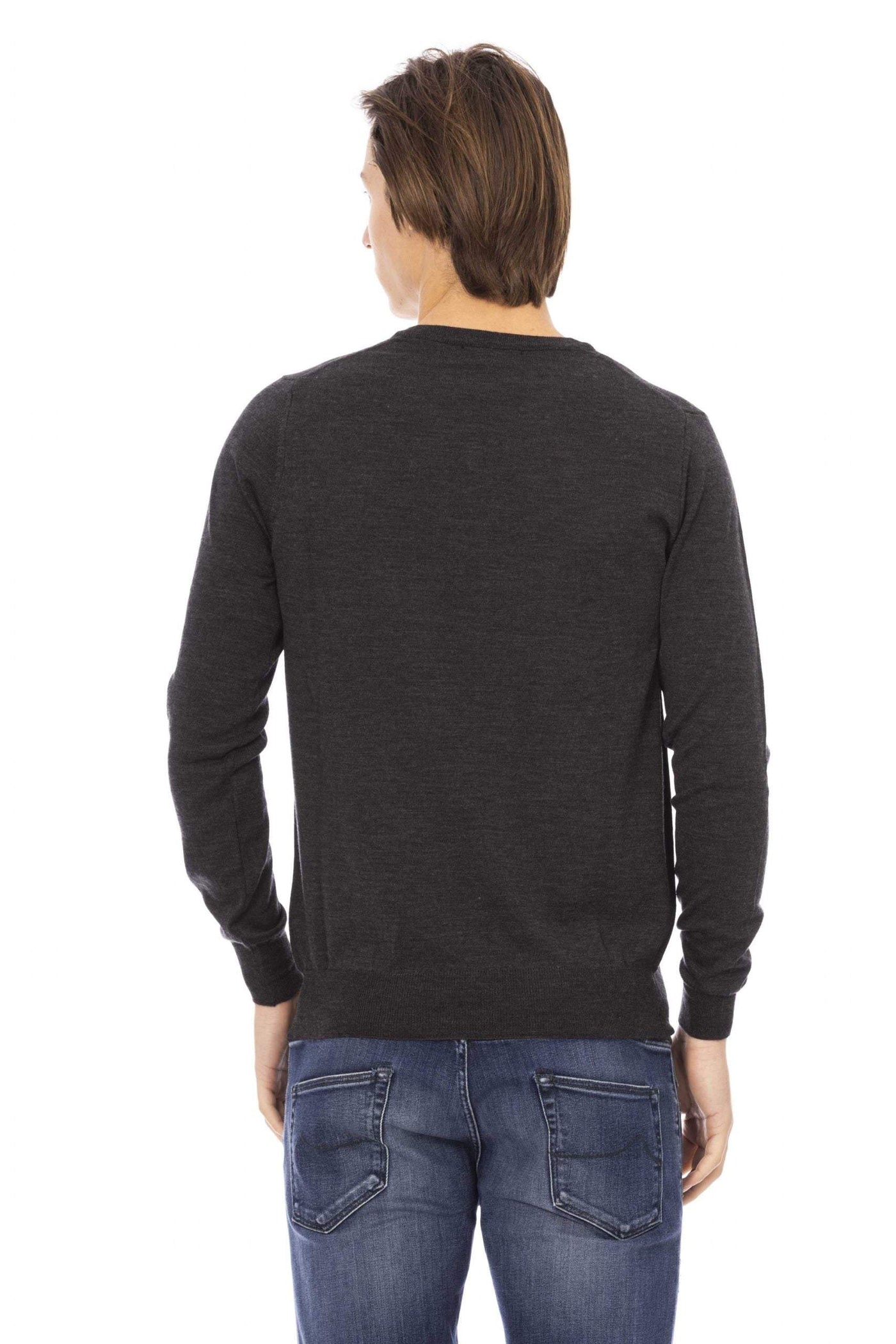 Baldinini Trend Gray Sweater #men, Baldinini Trend, feed-1, Gray, M, Sweaters - Men - Clothing, XL at SEYMAYKA