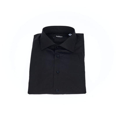 Baldinini Trend Black Cotton Shirt #men, Baldinini Trend, Black, feed-1, IT38 | XS, IT39 | S, IT40 | M, IT41 | L, IT42 | XL, IT43 | 2XL, IT44 | 3XL, Shirts - Men - Clothing at SEYMAYKA