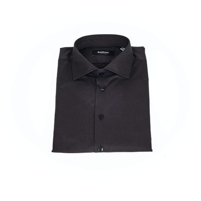 Baldinini Trend Black Cotton Shirt #men, Baldinini Trend, Black, feed-1, IT38 | XS, IT39 | S, IT40 | M, IT41 | L, IT42 | XL, IT43 | 2XL, IT44 | 3XL, Shirts - Men - Clothing at SEYMAYKA