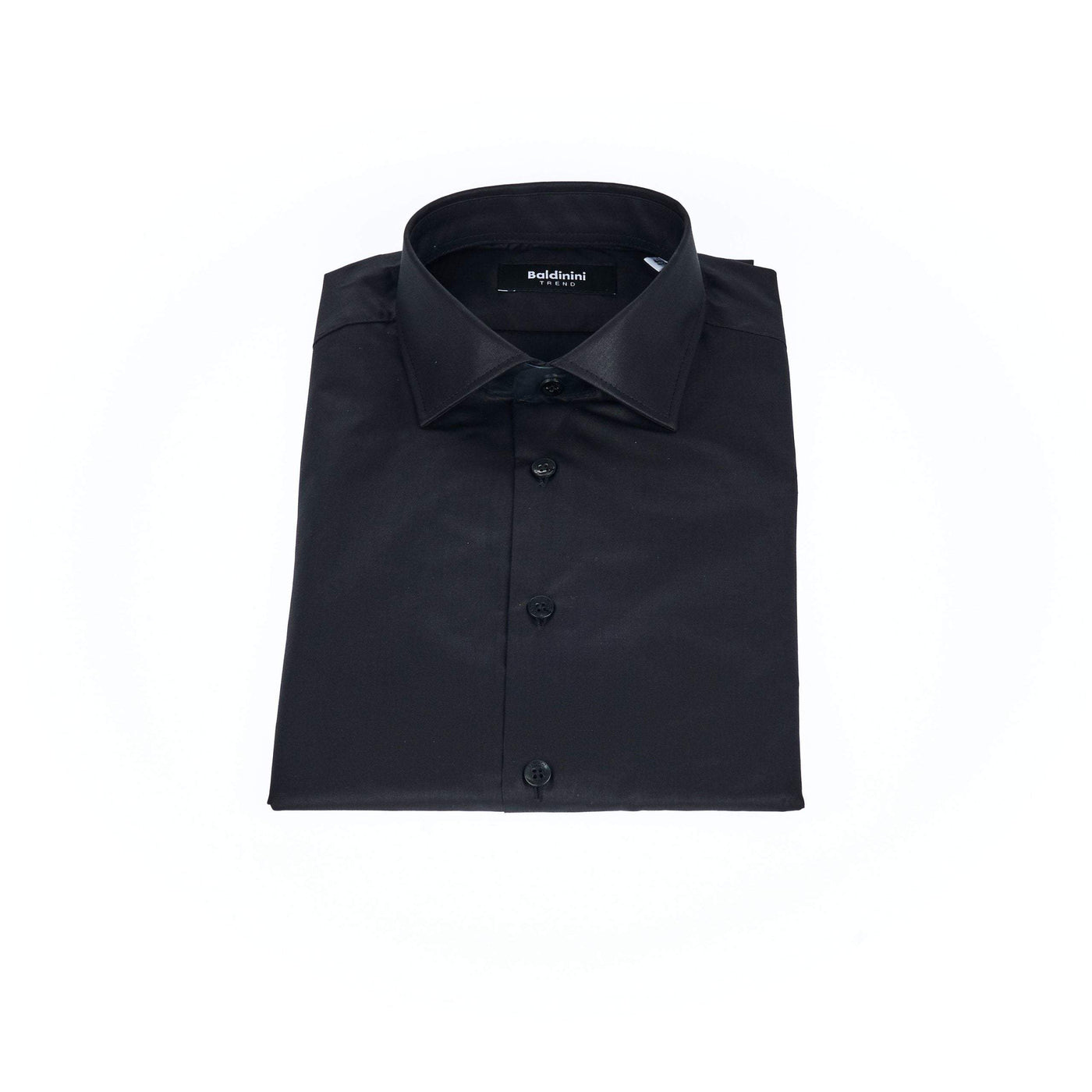 Baldinini Trend Black Polyester Shirt #men, Baldinini Trend, Black, feed-1, IT41 | L, IT42 | XL, IT43 | 2XL, Shirts - Men - Clothing at SEYMAYKA