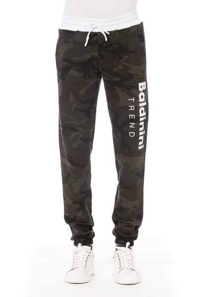 Baldinini Trend Army Cotton Jeans & Pant #men, 3XL, 4XL, Army, Baldinini Trend, feed-1, Jeans & Pants - Men - Clothing, L, M, S, XL, XS, XXL at SEYMAYKA