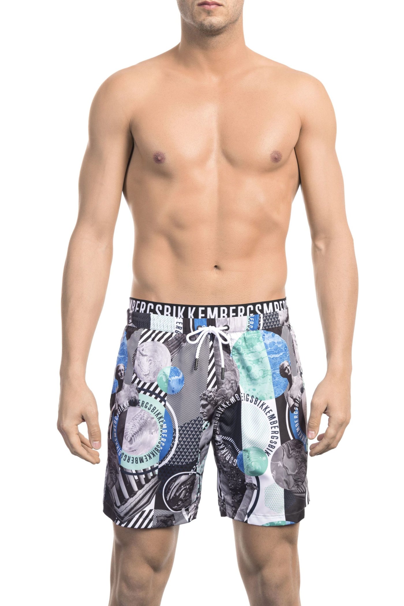 Bikkembergs Multicolor Polyester Swimwear