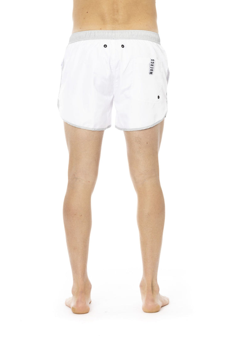 Bikkembergs White Polyester Swimwear