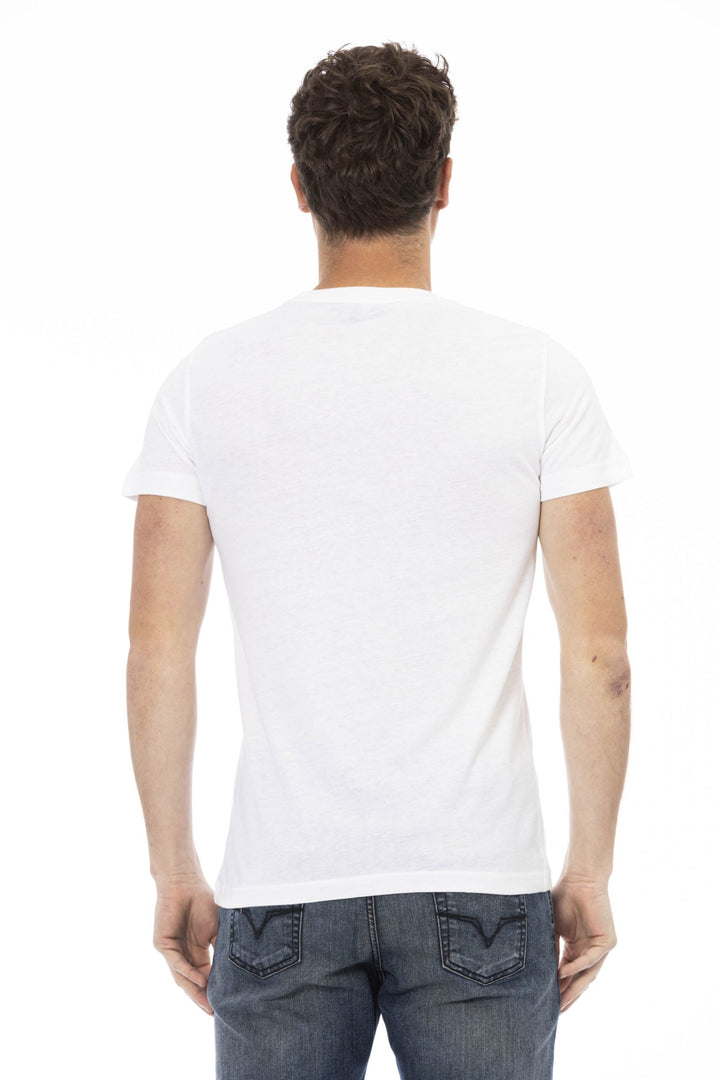 Trussardi Action White Cotton T-Shirt