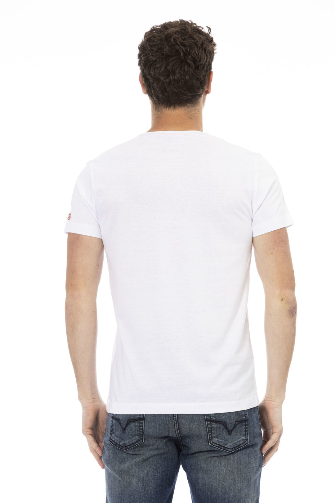 Trussardi Action White Cotton T-Shirt