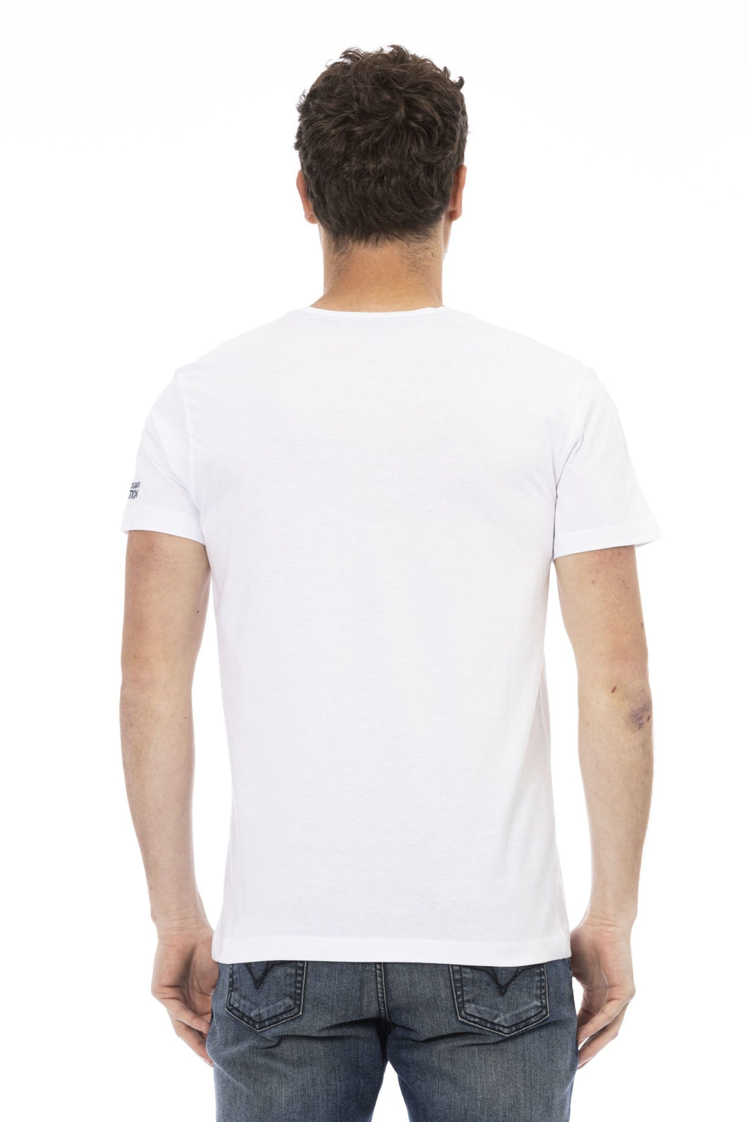 Trussardi Action White Cotton T-Shirt