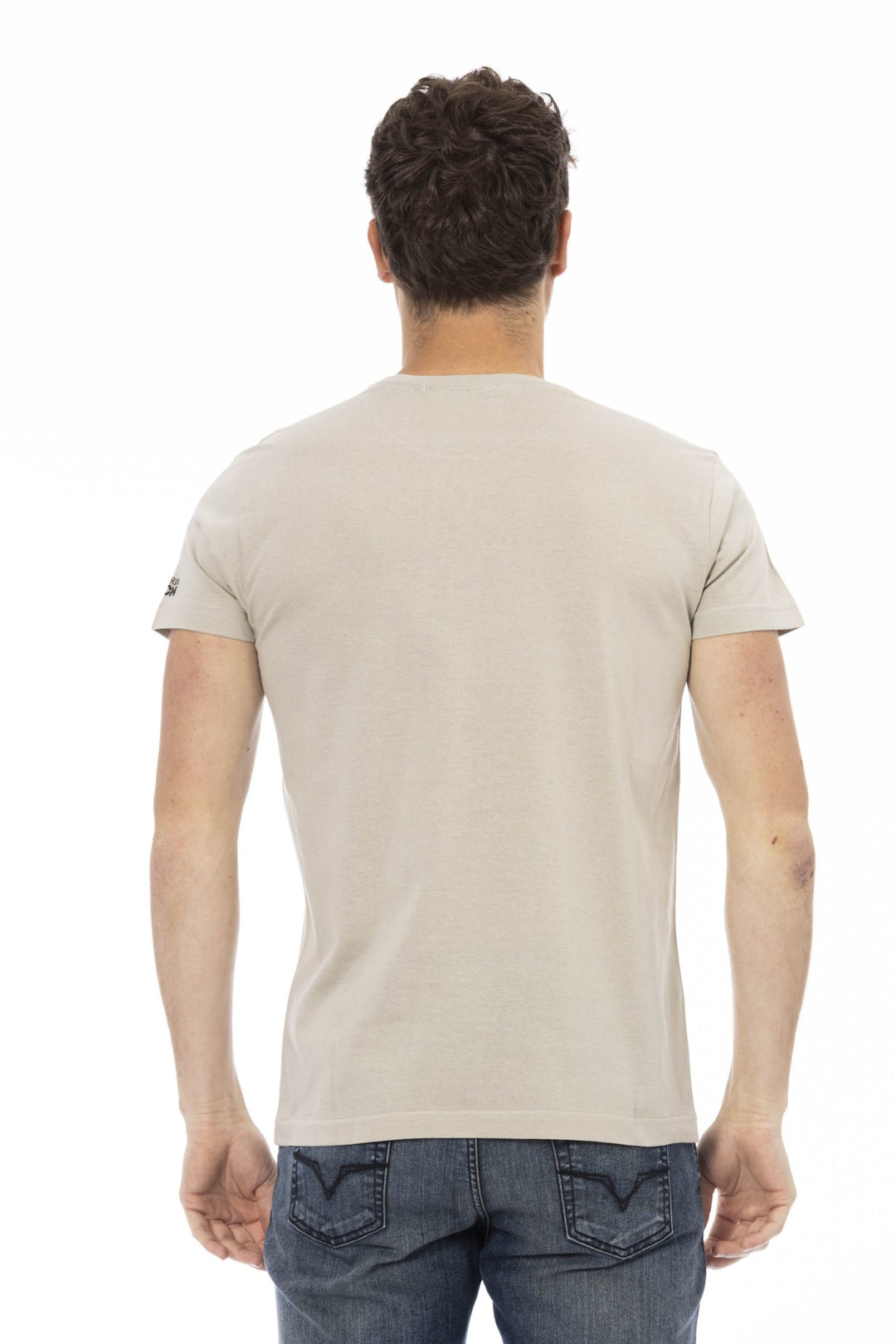 Trussardi Action Beige Cotton T-Shirt