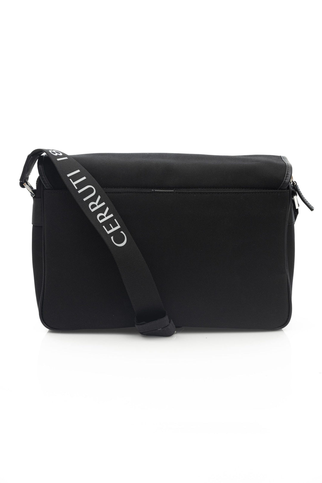 Cerruti 1881 Black Nylon Messenger Bag