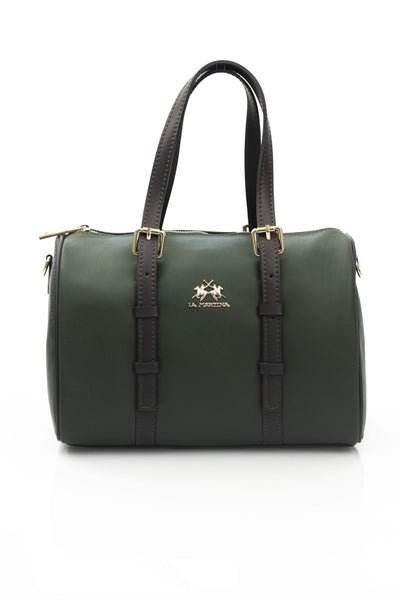 La Martina Green Messenger Bag