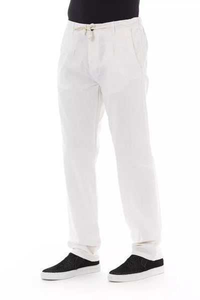 Baldinini Trend White Cotton Jeans & Pant