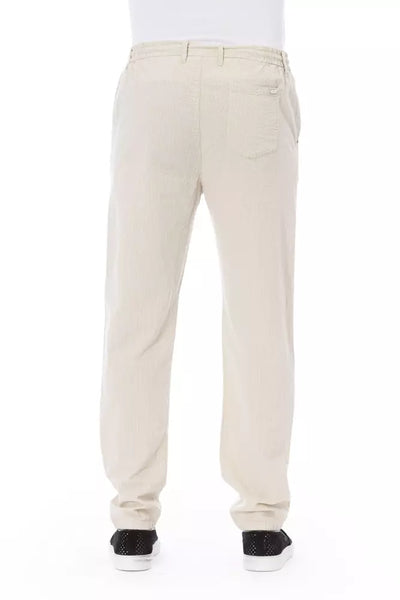 Baldinini trend Beige Cotton Jeans & Pant