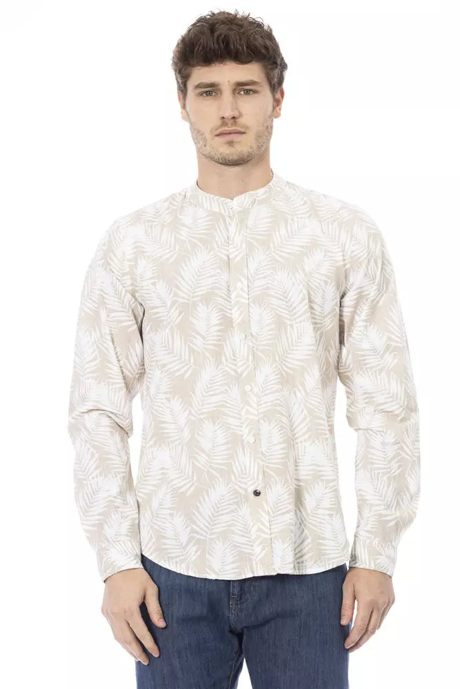 Baldinini trend Beige Cotton Shirt
