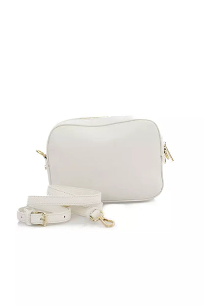 White Polyurethane Shoulder Bag