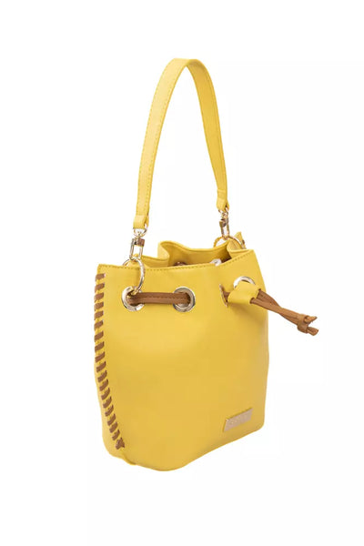 Baldinini Trend Yellow Polyuretane Crossbody Bag