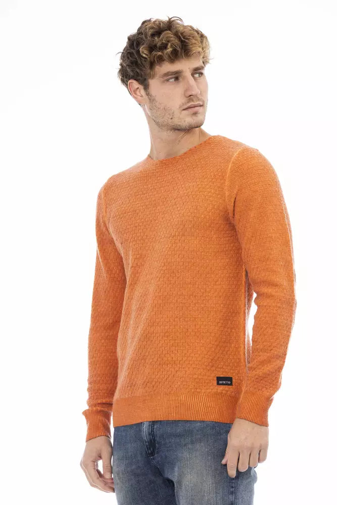 Distretto12 Orange Acetate Sweater
