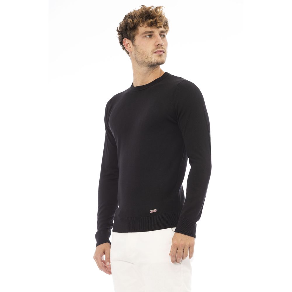 Baldinini Trend Black Modal Sweater