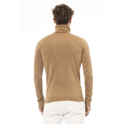 Baldinini Trend Beige Modal Sweater