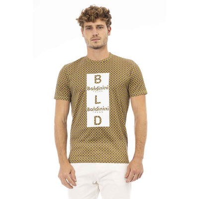 Baldinini Trend Gray Cotton T-Shirt